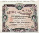 Caisse des Mines & des Charbonnages Cie. Gén. de Crédit Houiller & Métallurgique