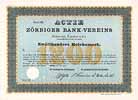 Zörbiger Bank-Verein von Schroeter, Koerner & Comp. KGaA (blanko)