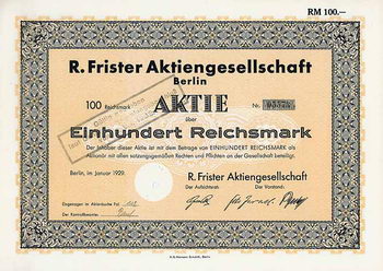 R. Frister AG