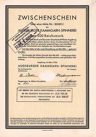 Augsburger Kammgarn-Spinnerei