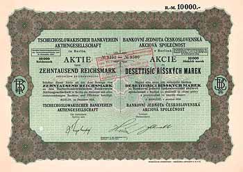 Tschechoslowakischer Bankverein AG