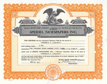 Speidel Newspapers Inc.