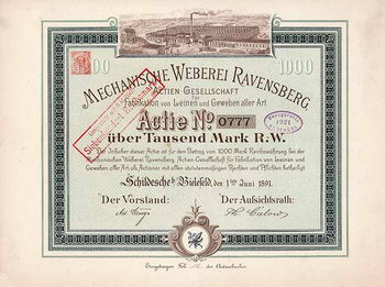 Mechanische Weberei Ravensberg AG