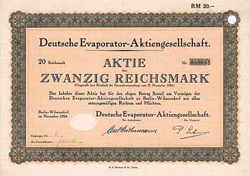 Deutsche Evaporator-AG