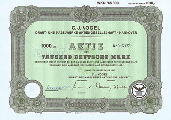 C. J. Vogel Draht- und Kabelwerke AG