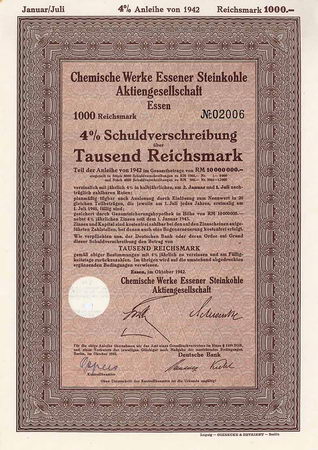 Chemische Werke Essener Steinkohle AG
