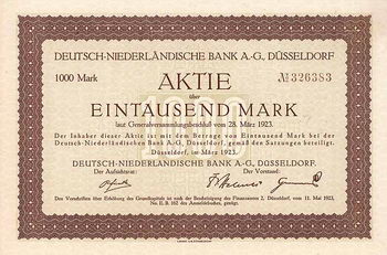 Deutsch-Niederländische Bank AG